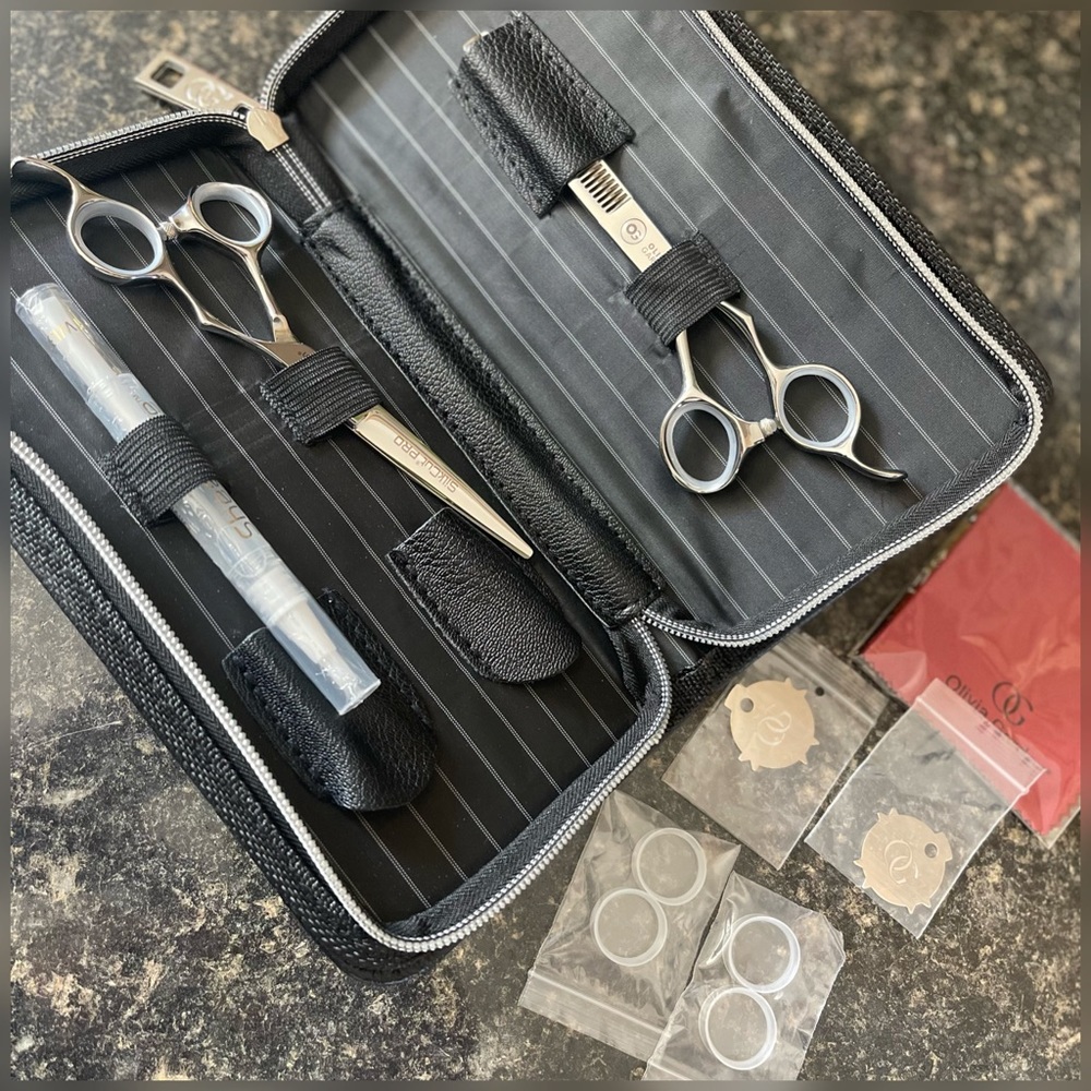 BRAND NEW Olivia Garden SilkCut Pro Shear and Thinner set
